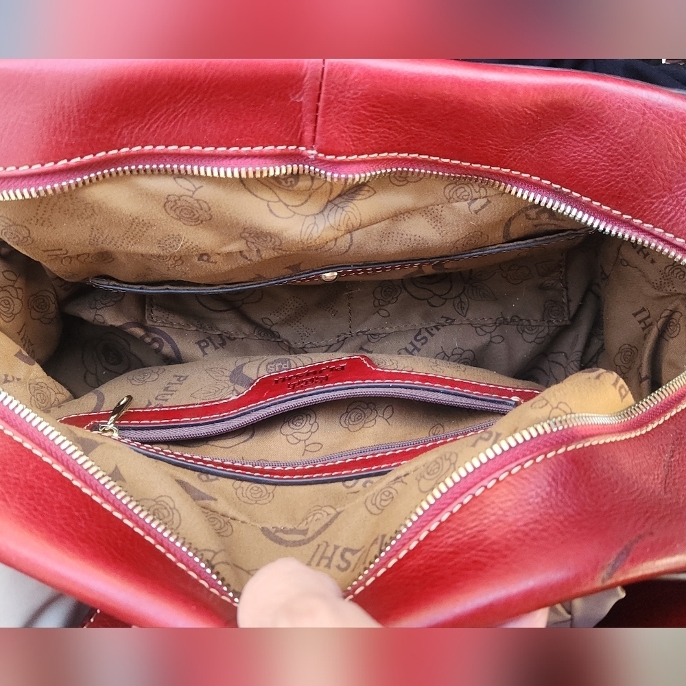Pijushi Leather Handbag‎ - Picture 11 of 12